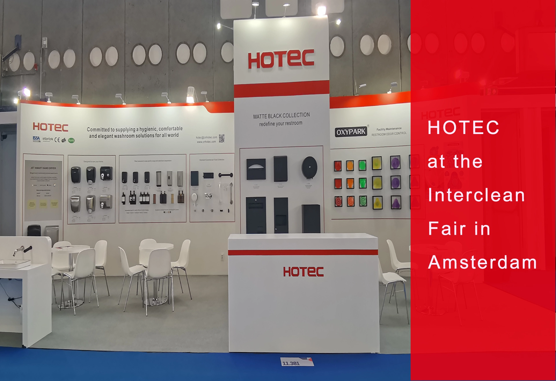 Hotec Participated In Interclean Amsterdam 2024
