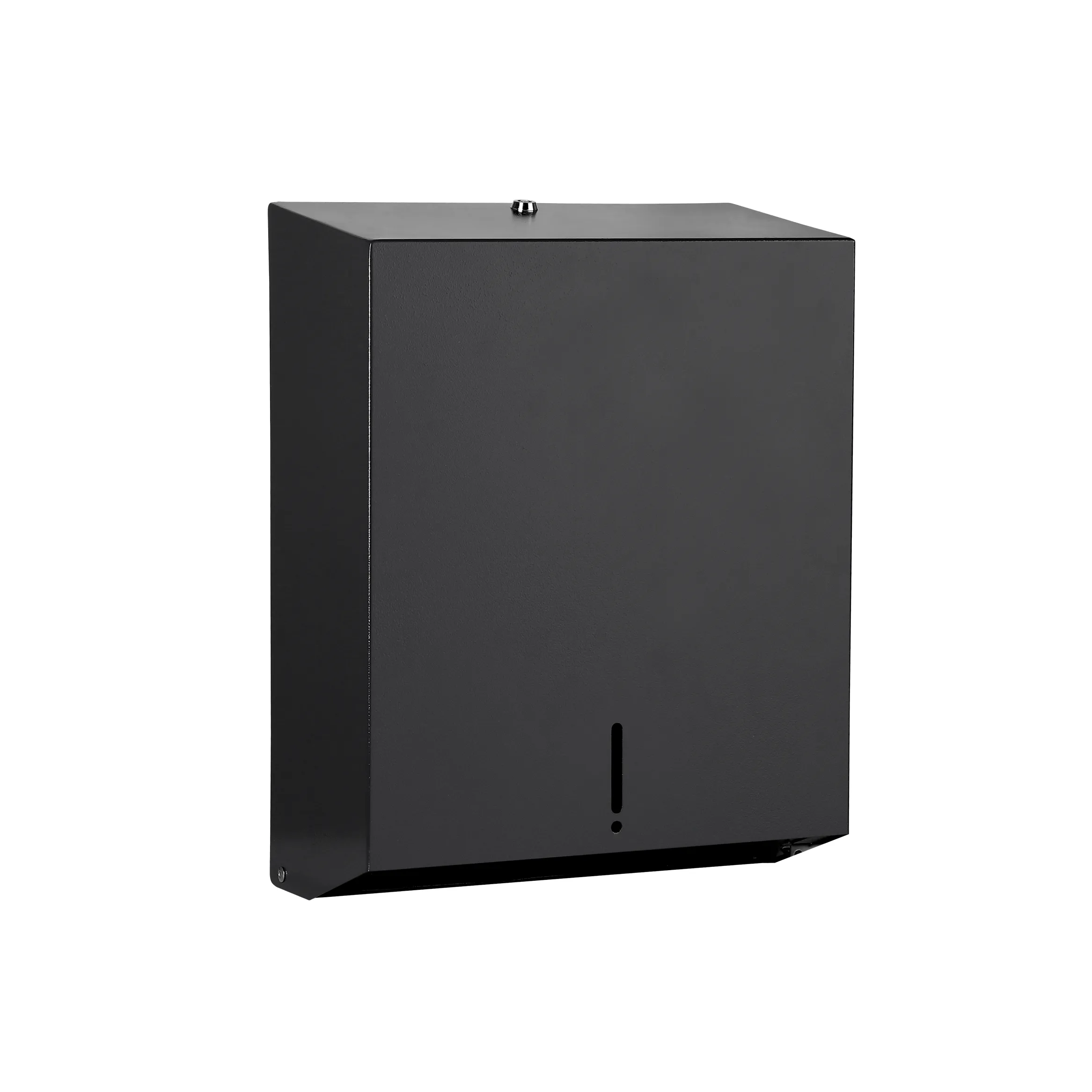 Bigger Capacity V-Fold Paper Towel Dispenser Black