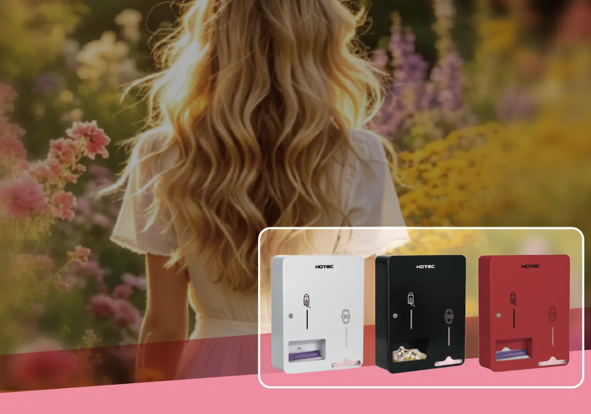 New Feminine Hygiene Product Dispensers