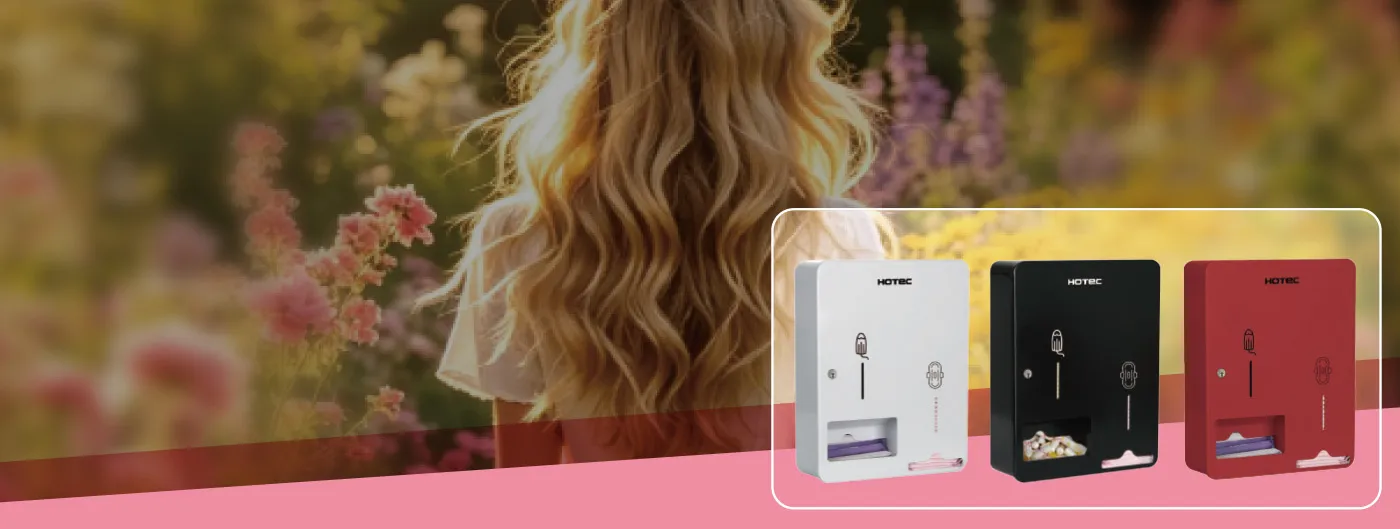 New Feminine Hygiene Product Dispensers